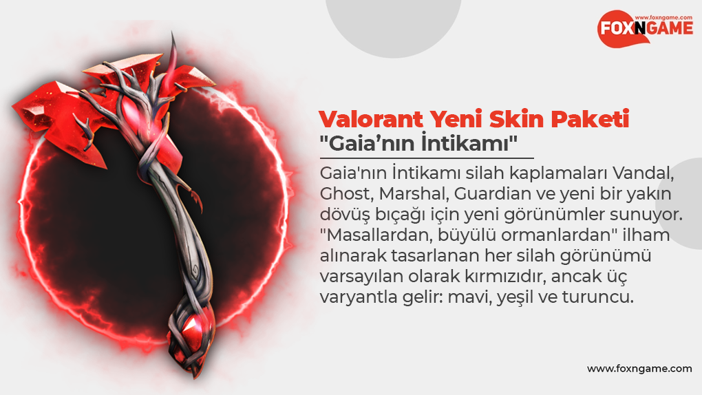 Valorant's Fairytale-Inspired Skin Pack "Gaia's Revenge"