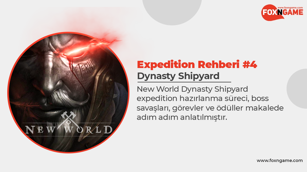 New World Expedition Rehberi: "Dynasty Shipyard"