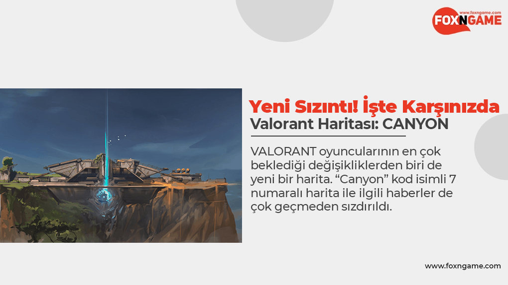 New Leak! Here Comes VALORANT Map Canyon