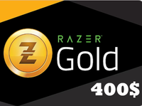 Razer Gold 400 USD Pin