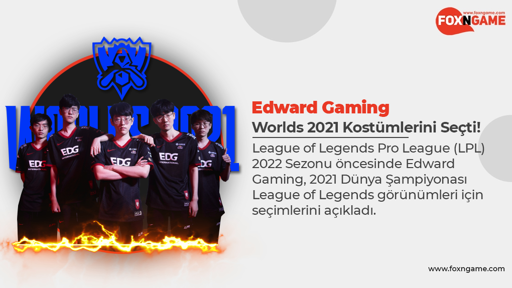 Edward Gaming Worlds 2021 Kostümleri İçin Seçimini Yaptı