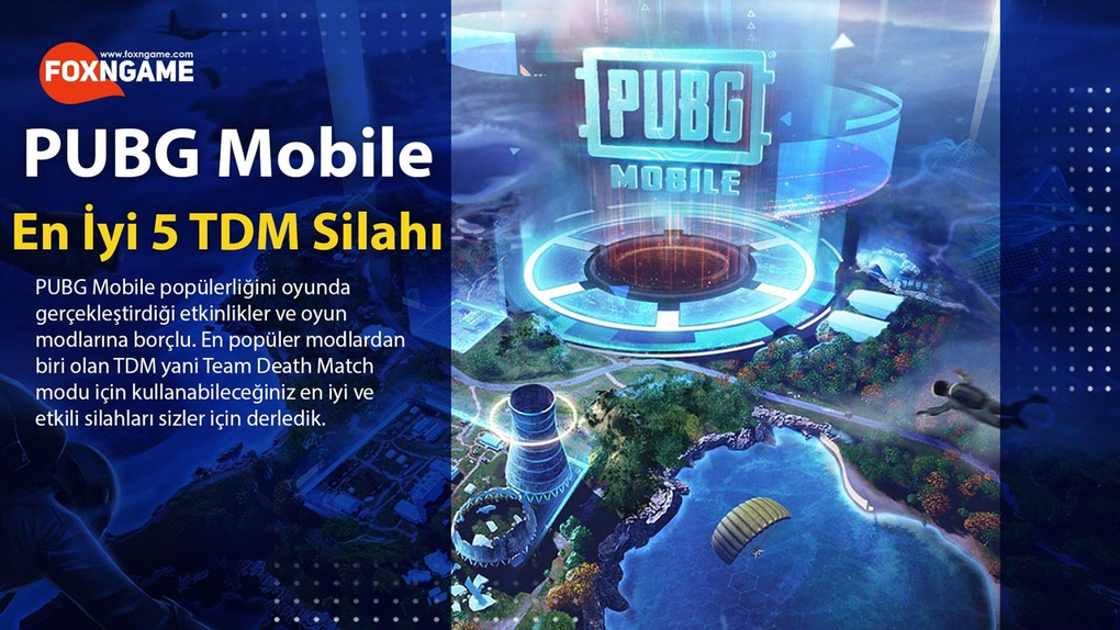 PUBG Mobile TDM Mod Top 5 Weapons