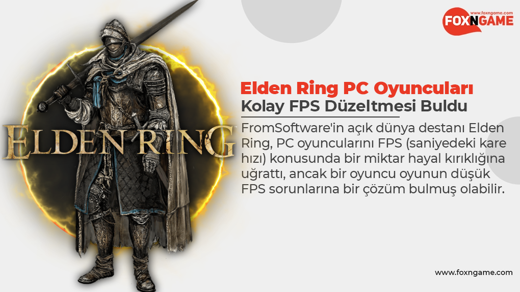 Elden Ring PC Gamers Find Easy FPS Fix