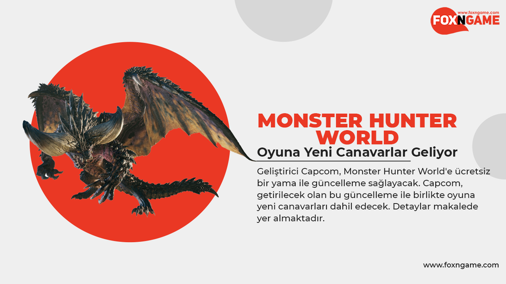 New Monsters Coming to Monster Hunter World