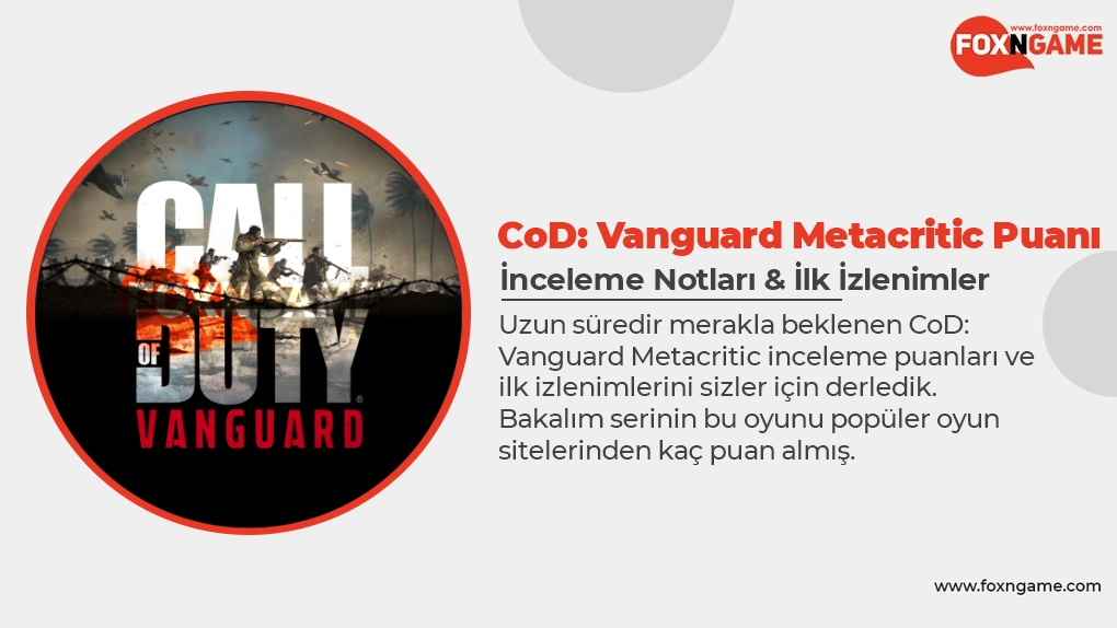Call of Duty: Vanguard - Metacritic