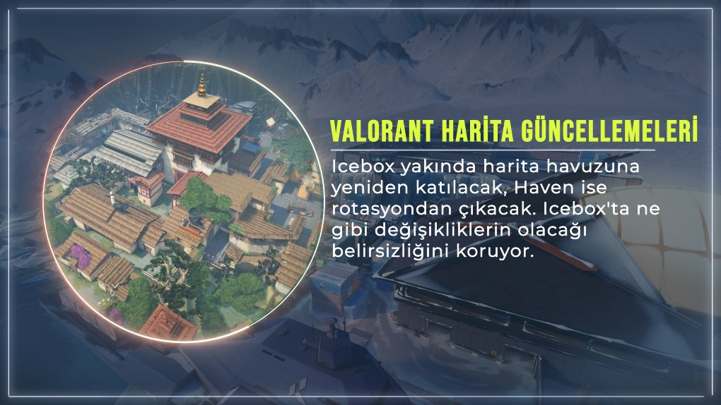 تم تغيير العديد من الخرائط في الحلقة الثامنة من Valorant