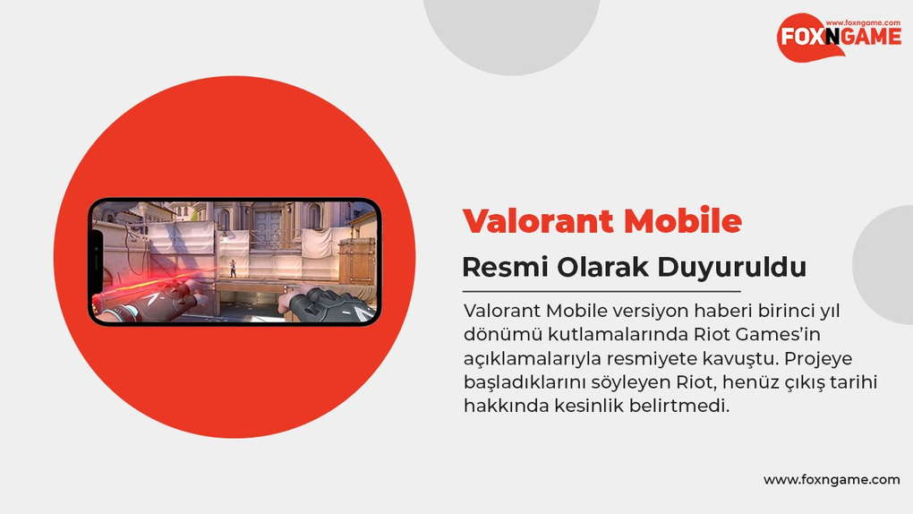 Valorant Mobile Officially Announced