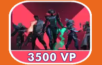 3500 VP Valorant Points