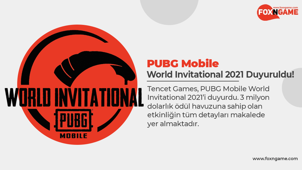 PUBG Mobile: World Invitational 2021 Announced!