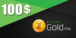 100 USD Razer Gold Global Pin