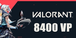 Valorant 8400   VP