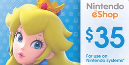 Nintendo eShop Gift Cards 35 Dolar