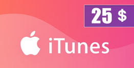 iTunes Gift Card 25 Usd