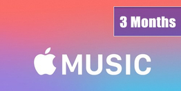 Apple Music 3 Months