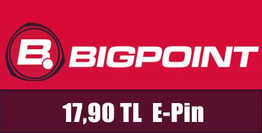 Bigpoint 17.90 TL lik Kupon