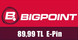 Bigpoint 89.99 TL lik Kupon