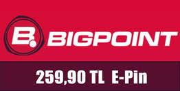 Bigpoint 299.90 TL lik Kupon