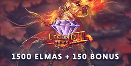 1500+150 Legend Online Elmas