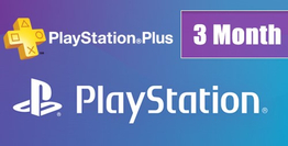 Playstation Plus Card 3 Month UK