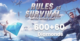 Rules of Survival 600+60 Diamonds
