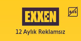Exxen 12 Ay Üyelik (Reklamsız)