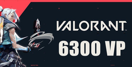 Valorant 6300 VP