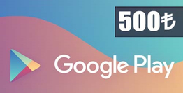 Google Play Hediye Kodu 500TL