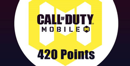 420 Points Call of Duty Mobile