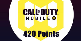 420 Points Call of Duty Mobile 420 Points Call of Duty Mobile