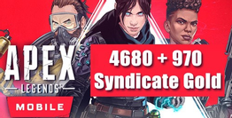 Apex Legends Mobile 4680 + 970 Syndicate Gold