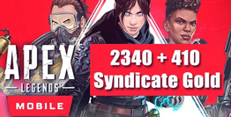Apex Legends Mobile 2340 + 410 Syndicate Gold