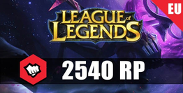 League Of Legends Eu West 2540 RP