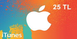 Apple Store iTunes Hediye Kartı 25TL