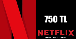 Netflix Hediye Kartı 750 TL