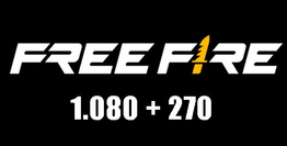 1.080 + 270 Free Fire Elmas