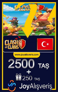 Clash of Clans Taş Cuvalı (2500 + 250)