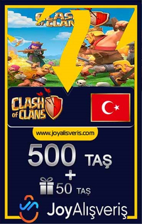 Clash of Clans Taş Yığını (500 + 50)