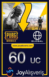 60 PUBG Mobile UC GLOBAL