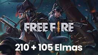 Free Fire 210 + 105 Elmas