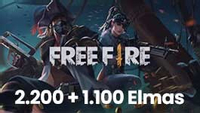 Free Fire 2.200 + 1.100 Elmas