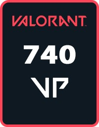 740 VP Valorant Point