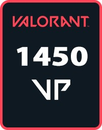 1450 VP Valorant Point
