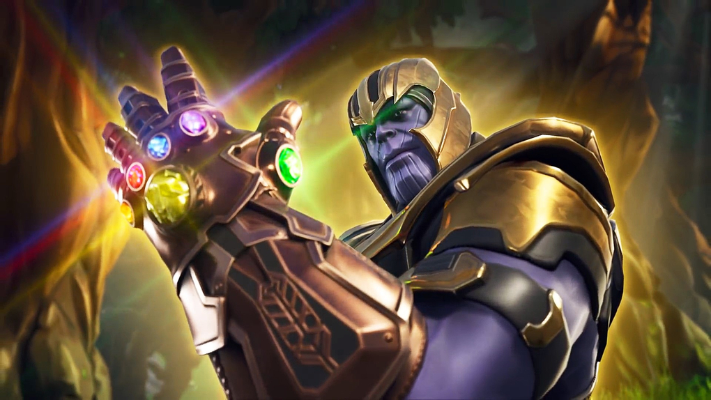 Fortnite Thanos Mode, Infinity Gauntlet Active