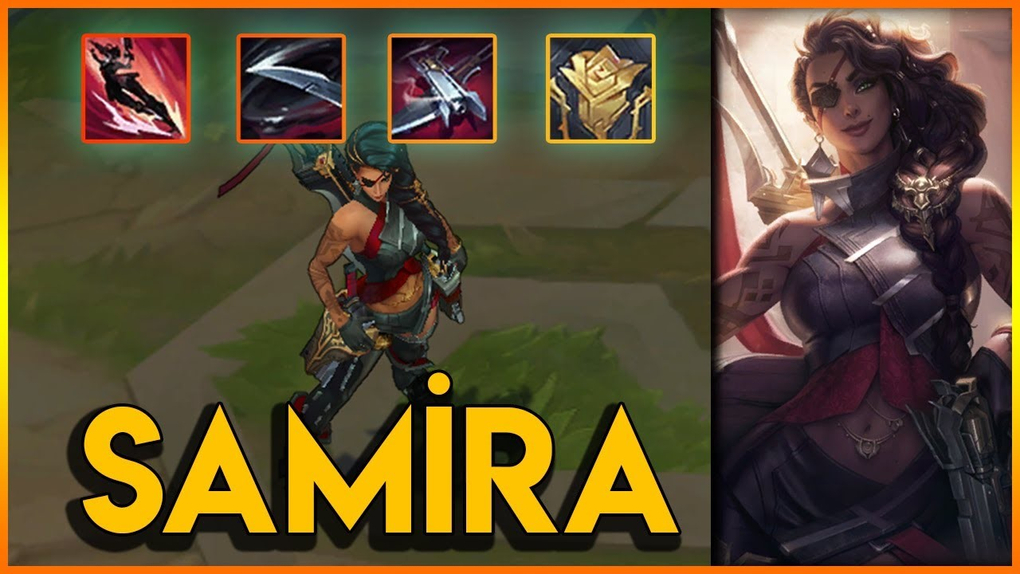 League of Legends Samira - Yakın Dövüş Nişancı League of Legends Samira - Yakın Dövüş Nişancı