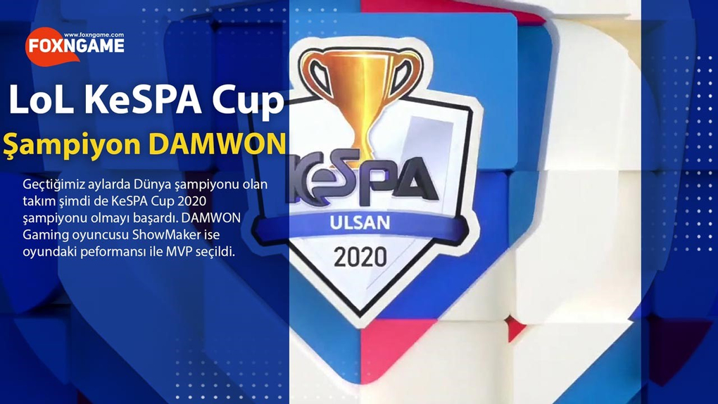 League of Legends KeSPA Cup 2020 Şampiyonu DAMWON Gaming Oldu