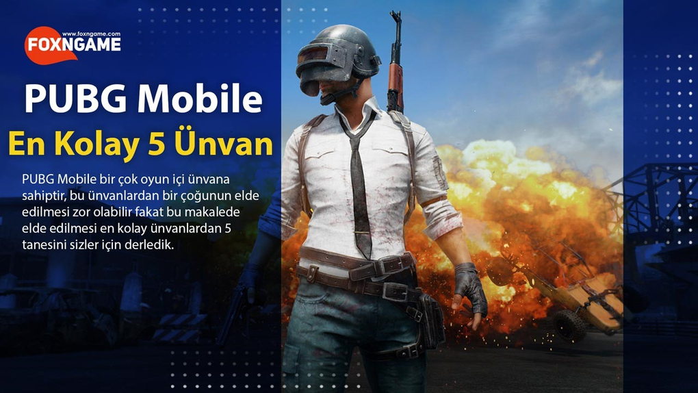 2021'de PUBG Mobile İçin Kazanılması En Kolay 5 Unvan 2021'de PUBG Mobile İçin Kazanılması En Kolay 5 Unvan