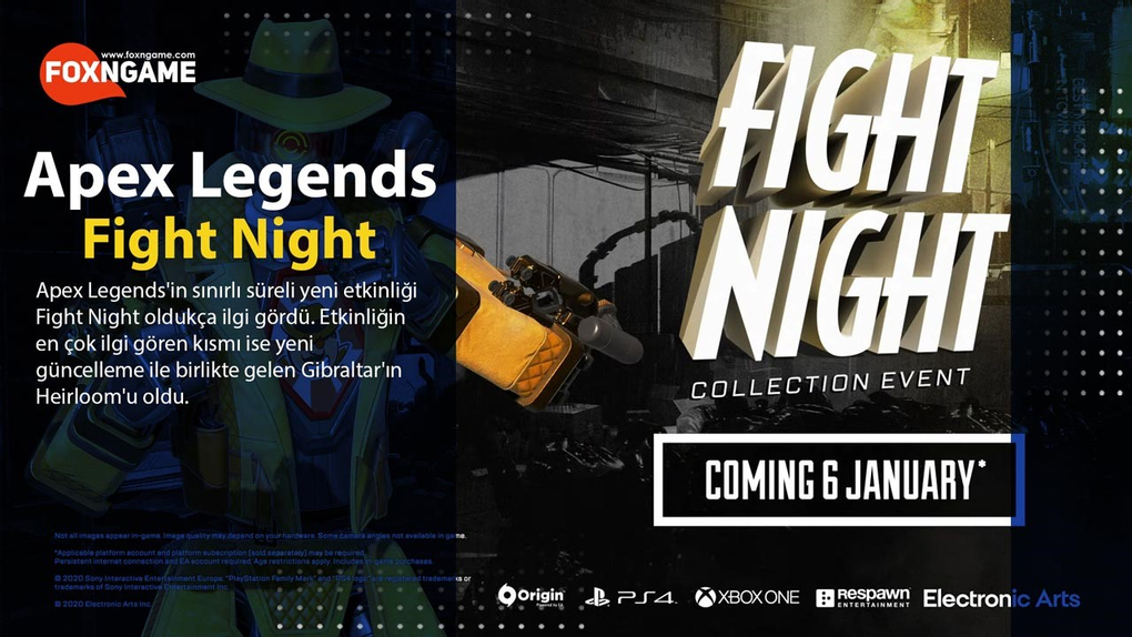 Apex Legends Fight Night Short Term Event Apex Legends Fight Night Short Term Event