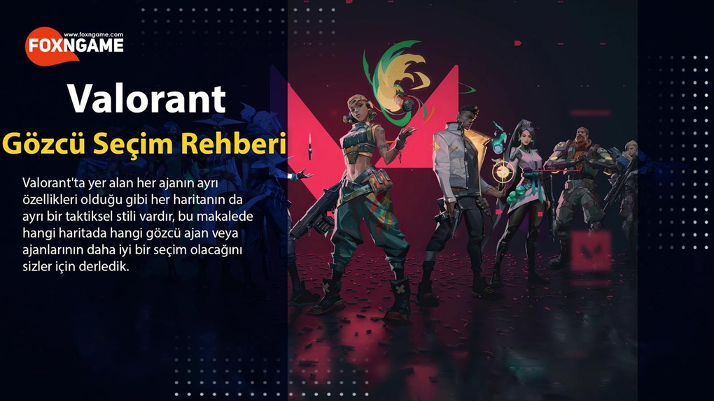 Valorant Haritalarına Özel Gözcü Seçim Rehberi Valorant Haritalarına Özel Gözcü Seçim Rehberi