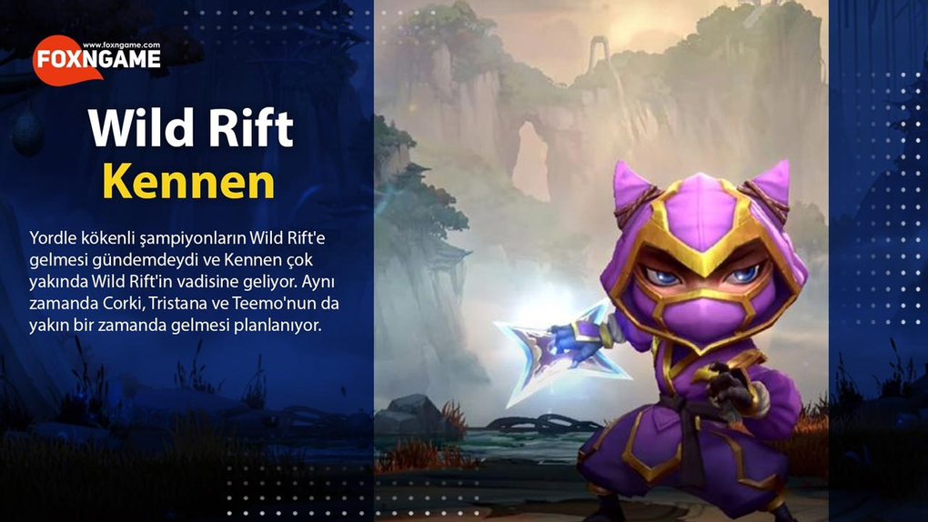 Kennen Arrives in the Wild Rift In Valley! Kennen Arrives in the Wild Rift In Valley!
