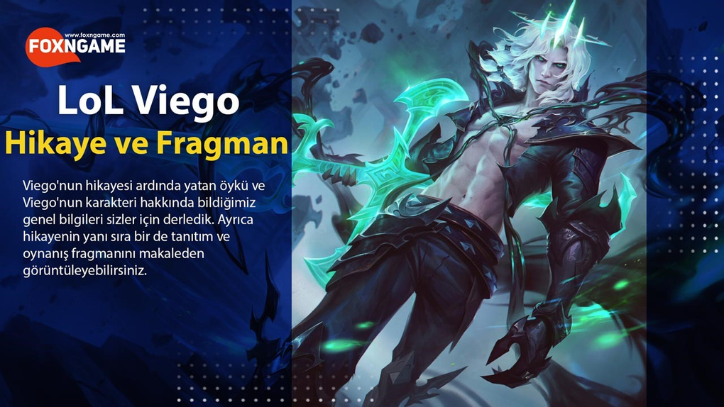 LoL: Mahvolmuş Kral Viego'nun Hikayesi ve Fragmanı LoL: Mahvolmuş Kral Viego'nun Hikayesi ve Fragmanı